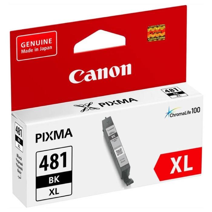 Картридж струйный Canon CLI-481XL BK черный для Canon Pixma TS6140/TS8140TS/TS9140/TR7540 - Фото 1