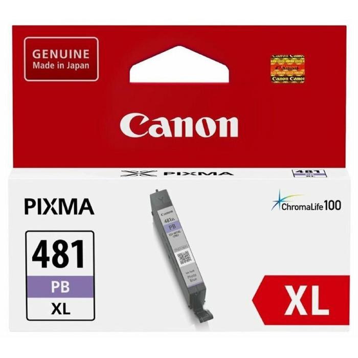 Картридж струйный Canon CLI-481XL PB 2048C001 фото голубой для Canon PixmaTS8140TS/TS9140 - Фото 1