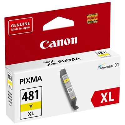 Картридж струйный Canon CLI-481XLY желтый для Canon Pixma TS6140/TS8140TS/TS9140/TR7540