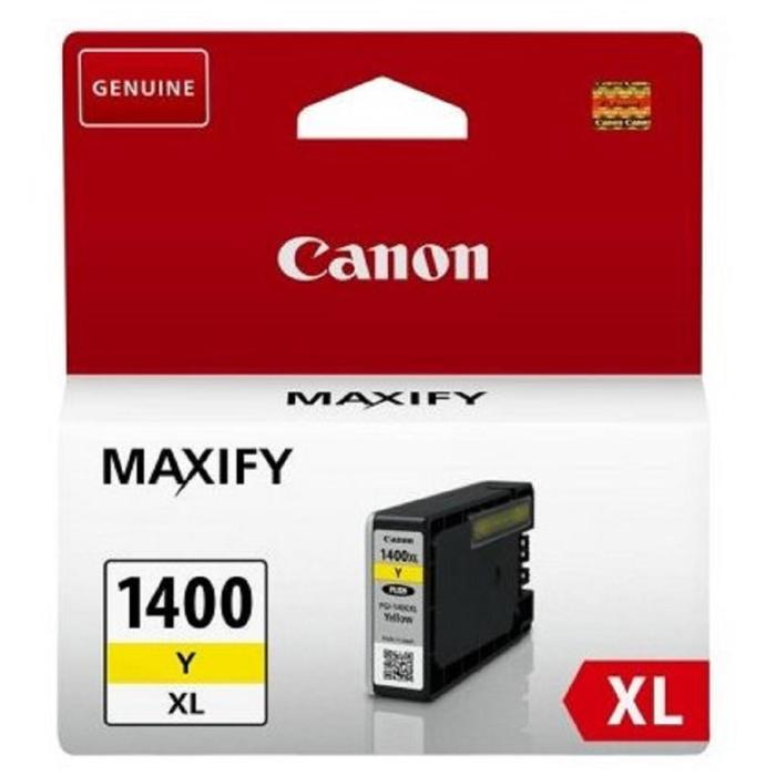 Картридж струйный Canon PGI-1400XLY 9204B001 желтый для Canon Maxify МВ2040/2340 - Фото 1