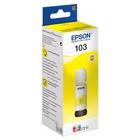 Чернила Epson 103Y C13T00S44A желтый для Epson L3100/3110/3150 (65мл) - фото 51437623