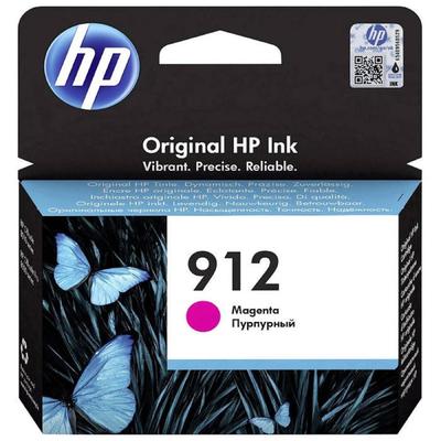 Картридж струйный HP 912 3YL78AE пурпурный для HP OfficeJet 801x/802x (315стр.)