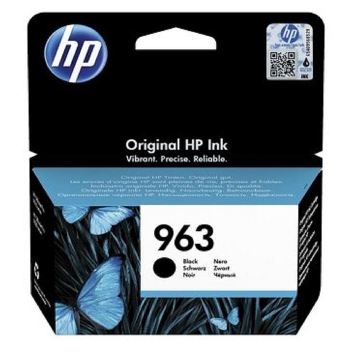 Картридж струйный HP 963 3JA26AE черный для HP OfficeJet Pro 901x/902x/HP (1000стр.) - Фото 1