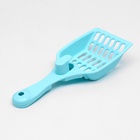 Совок «Мур Мяу» для кошачьего туалета, 22.5×9.5×4 см, голубой - Фото 2