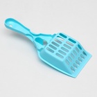 Совок «Мур Мяу» для кошачьего туалета, 22.5×9.5×4 см, голубой - Фото 4