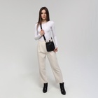 Сумка для мастера 19×18.5 см, длина ремня 105 см, чёрная - Фото 3