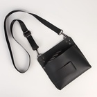 Сумка для мастера 19×18.5 см, длина ремня 105 см, чёрная - Фото 4