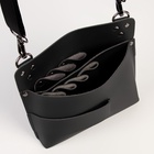 Сумка для мастера 19×18.5 см, длина ремня 105 см, чёрная - Фото 5