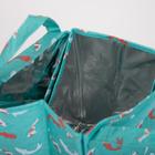 Термосумка на липучке 7,5 л, цвет бирюзовый - Фото 3