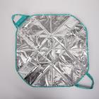 Термосумка на липучке 7,5 л, цвет бирюзовый - Фото 4