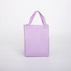 Термосумка, отдел на липучке, цвет сиреневый - фото 804438874