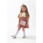 Сумка детская для девочки "Зайка балерина", на клапане, цвет розовый, 15х4х12 см - фото 320829318