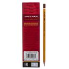 Карандаш чернографитный 2.0 мм, Koh-I-Noor 1500 B, профессиональный, L=175 мм - Фото 4