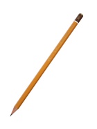 Карандаш чернографитный Koh-I-Noor 1500, 2H, шестигранный, деревянный, жёлтый корпус - Фото 4