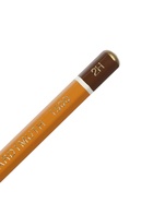 Карандаш чернографитный Koh-I-Noor 1500, 2H, шестигранный, деревянный, жёлтый корпус - Фото 6