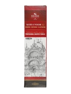 Карандаш чернографитный Koh-I-Noor 1500, 2H, шестигранный, деревянный, жёлтый корпус - Фото 7