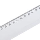 Линейка 40 см Koh-I-Noor 7427, прозрачная - Фото 2