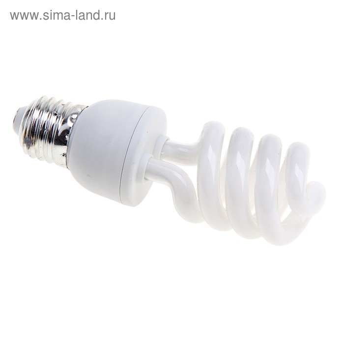 Лампа энергосберегающая люминесцентная SP 20W, E27, 2700K - Фото 1