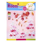 Наклейка объемная "Цветы" 32х23 см - Фото 1