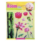 Наклейка объемная "Цветы" 32х23 см - Фото 2