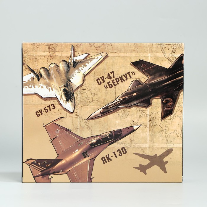 Набор головоломок «Военные самолёты» 4шт - фото 1882157427