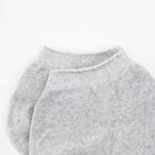 Набор мужских носков (3 пары) цвет чёрный/асфальт/светло-серый, размер 25 - Фото 3