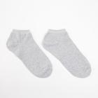 Набор мужских носков (3 пары) цвет чёрный/асфальт/светло-серый, размер 27 - Фото 2