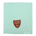 Полотенце с наклейкой "Настоящий защитник" 50 х 90 см 450гр/м2 - Фото 2