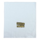 Полотенце с наклейкой "Реальный пацан" 50 х 90 см 450гр/м2 - Фото 2