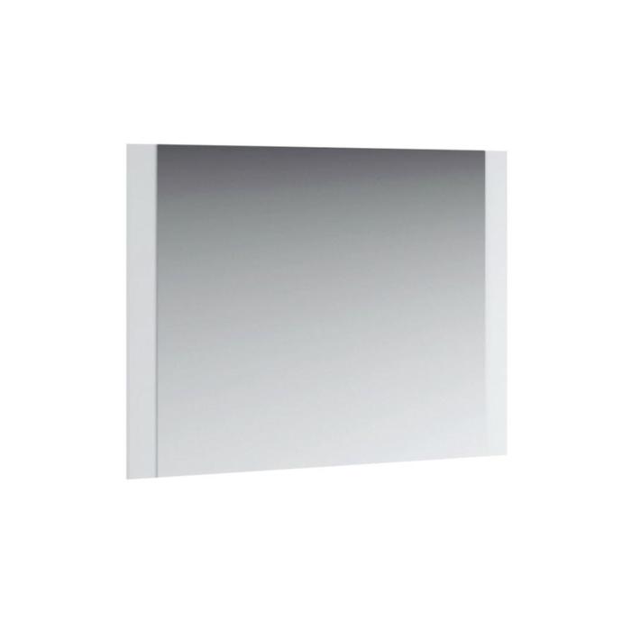 Зеркало «Йорк», 802 × 20 × 602 мм, цвет белый / белый глянец