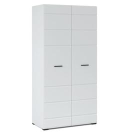 Шкаф 2-х дверный «Йорк», 1000 × 540 × 2050 мм, цвет белый / белый глянец