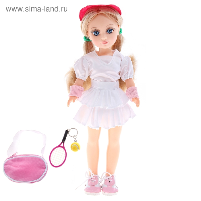 Кукла "Анастасия Теннис" со звуковым устройством, 42 см - Фото 1