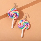 Серьги ассорти «Сладости» леденцы на палочке, цветные 5390675