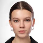 Серьги-кольца набор 6 пар «Жемчужные» настроение, цвет белый в золоте - фото 25563165