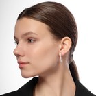 Серьги-кольца набор 6 пар «Жемчужные» настроение, цвет белый в золоте - фото 25563167