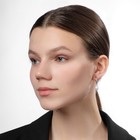 Серьги-кольца набор 6 пар «Жемчужные» настроение, цвет белый в серебре - фото 24748877