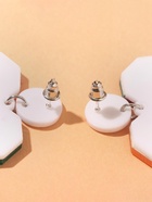 Серьги пластик «Сердечки» кусочки, цветные - фото 65320364