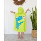 Полотенце - пончо детское махровое «Крошка Я. Дино», 60×120 см, хлопок 100% - Фото 5