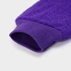 Мочалка - варежка массажная Доляна «Жёсткая», цвет МИКС - Фото 3