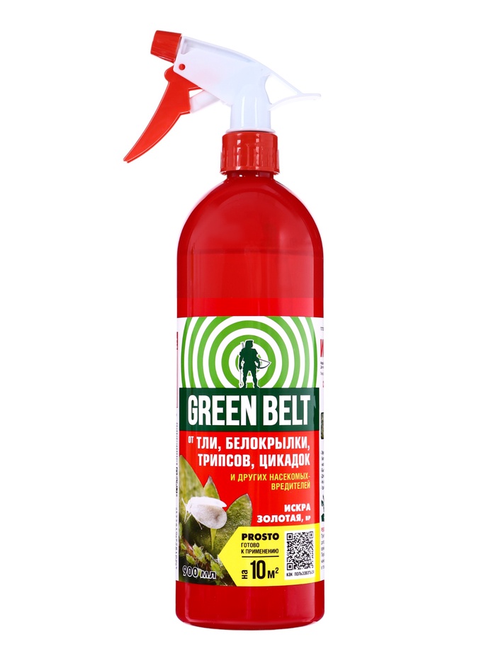 Средство от болезни растений «Green Belt» «Искра золотая», 900 мл - Фото 1
