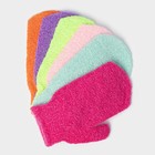 Мочалка - варежка массажная Доляна, 18×12 см, МИКС - Фото 6