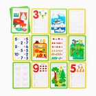 Развивающий набор пиши-стирай «Учимся писать. Цифры», 18 карт - Фото 3