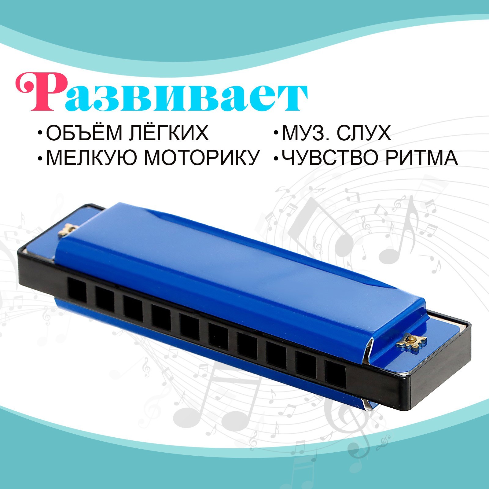 Губная гармошка «Гармоника», с металлическим корпусом и футляром, цвета  МИКС (5354644) - Купить по цене от 158.00 руб. | Интернет магазин  SIMA-LAND.RU