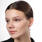 Серьги-кольца набор 6 пар «Жемчужные», цветные в серебре 5399670