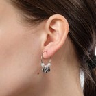 Серьги-кольца набор 6 пар «Жемчужные», цветные в серебре 5399670