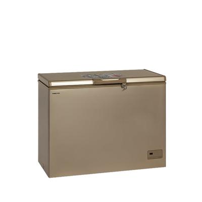 Морозильный ларь HIBERG PF 32L4 NFG, 320/275 л, No Frost, 22 кг/сутки, 4 корзины, золотистый