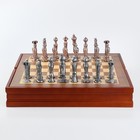 Шахматы сувенирные "Рыцарские" h короля-8.5 см, h пешки-5.7 см, 36 х 36 см - Фото 4