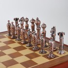 Шахматы сувенирные "Рыцарские" h короля-8.5 см, h пешки-5.7 см, 36 х 36 см - Фото 2