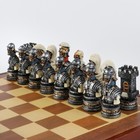 Шахматы сувенирные "Долина смерти", h короля-7.5 см, пешки-6.5 см, 36 х 36 см - фото 6384096