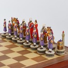 Шахматы сувенирные "Восточные", h короля-8 см, h пешки-6.5 см, 36 х 36 см - фото 6384101